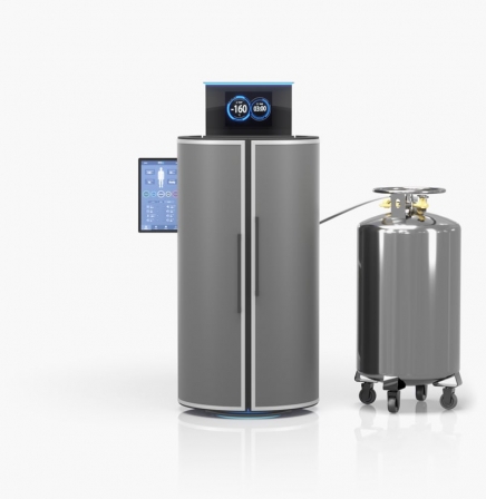 CRYO XC™ cold air chamber in anthracite with pressurized system