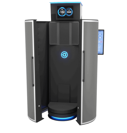 CRYO XC™ cold air unit with anthracite exterior and black interior