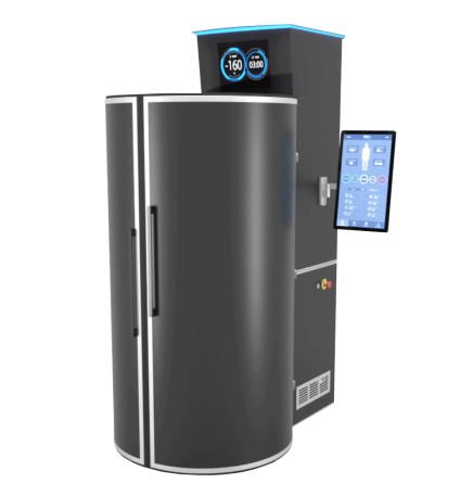 Black CRYO XC™ cold air chamber with right orientation